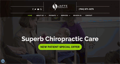 Desktop Screenshot of jaffechiropractic.com